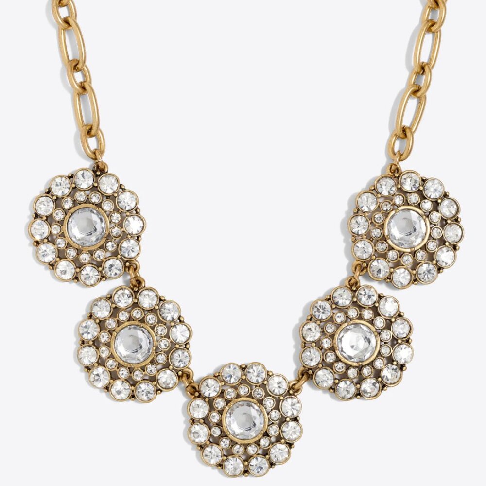 J.Crew Layered Circle Necklace